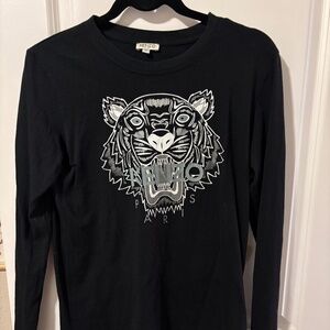 Kenzo Black Long Sleeve Shirt